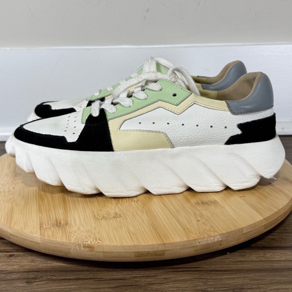 4CCCCEES Tura Ori Sneaker Womens 40 US 9 Multi Color Chunky Platform Streetwear - Picture 3 of 9
